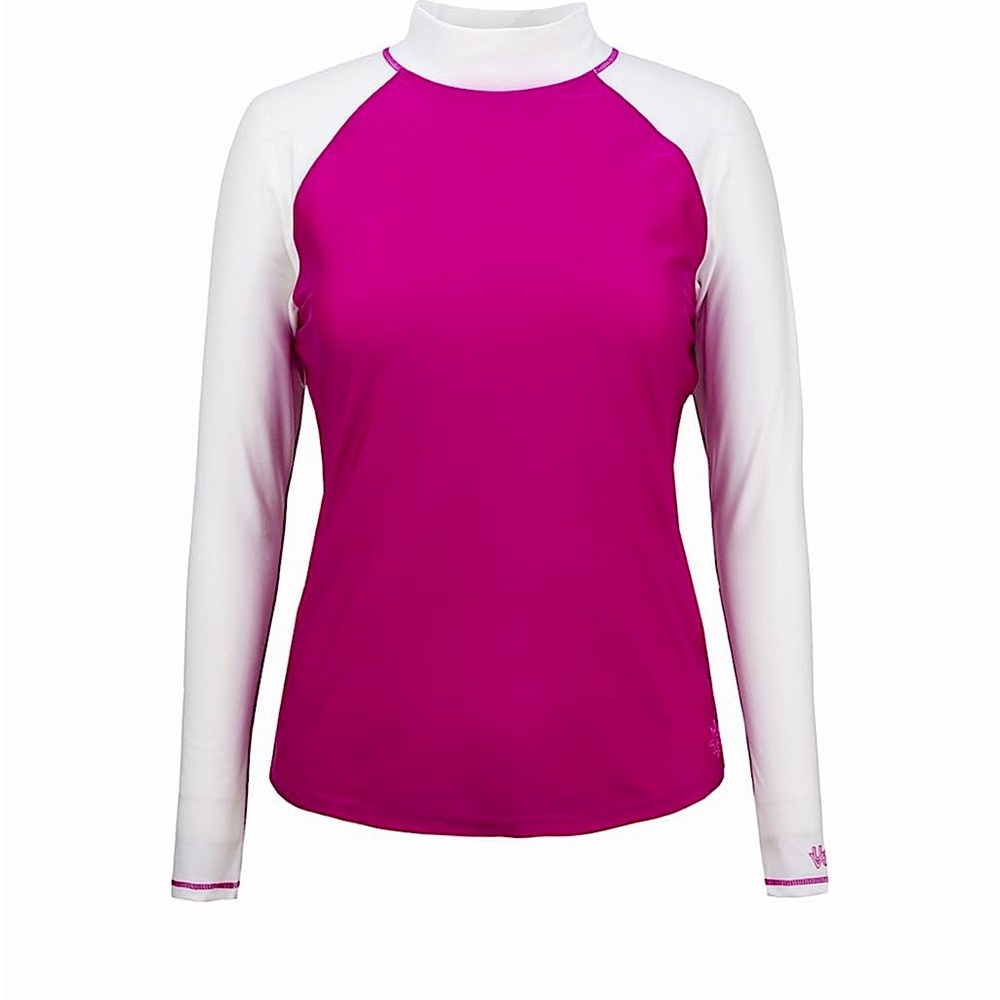 UV Skinz Long Sleeve Sun Swimwear UPF 50 Protection Top, Medium